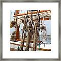 Schooner  Rigging Framed Print