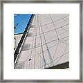 Schooner Sail Framed Print