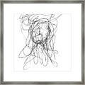 Scribble For Gusts, Dust, The Sun... Framed Print