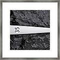 Scull 35 At The Regatta Framed Print