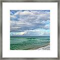 Sea And Sky - Florida Framed Print