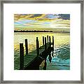 Sea Hab Panoramic Framed Print