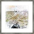 Seabird L'oiseau Et La Mer Framed Print