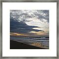 Seabright Beach Xmas Am Framed Print