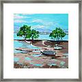 Seascape Framed Print