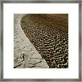 Seascape's Secret Path Framed Print