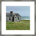 Seaside Cottage Belmullet Framed Print
