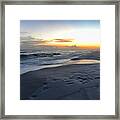 Seaside Sunset Framed Print