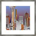 Seattle Architecture Framed Print