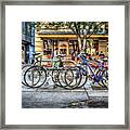 Seattle Bicycles Framed Print
