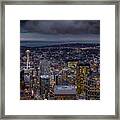 Seattle Skyline Framed Print