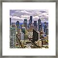 Seattle Skyline Framed Print