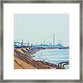 Seawall Blvd Framed Print