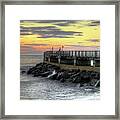 Sebastian Inlet Pier I Framed Print