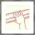 Second Station- Jesus Is Made To Carry His Cross Framed Print