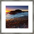 Second Valley Sunset Framed Print