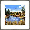 Seeley Montana Fall Framed Print