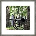 Seminary Ridge Cannons Framed Print