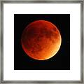 September 27 Blood Moon Framed Print