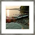 September Sunrise On Flagstaff Framed Print