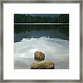 Serenity At Lost Lake Framed Print