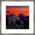 Serenity At Sunrise Framed Print