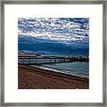 Seven Am On Brighton Seafront Framed Print