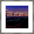Night In The City Framed Print