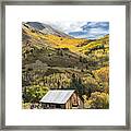 Shack With Relics Framed Print