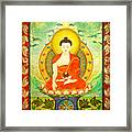 Shakyamuni Buddha Thangka Framed Print