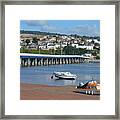 Shaldon Bridge Framed Print