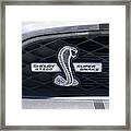 Shelby Gt 500 Super Snake Framed Print