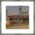 Shellys Route 66 Cafe Cuba Mo Dsc05554 Framed Print