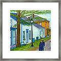 Sherbrooke Village Framed Print