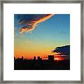 Shining Cloud Framed Print