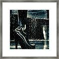 Shiny Boots Of Leather Framed Print