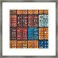 Shipping Containers Framed Print