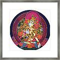 Shiva Shakti Yin And Yang Framed Print