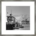 Shore To Ship Framed Print