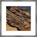 Shoreline Near Cape Dauphin #1 Framed Print