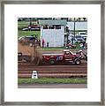 Shotgun Red Framed Print