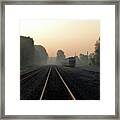 Sidetracked Framed Print