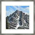 Sierra Peaks Framed Print