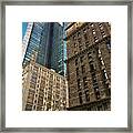 Sights In New York City - Old And New 2 Framed Print