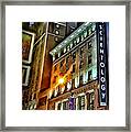 Sights In New York City - Scientology Framed Print