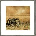 Silent Cannons At Gettysburg Framed Print