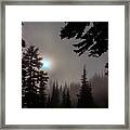 Silhouettes In The Mist 2008 Framed Print