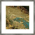Silicon Valley 3d Landscape View North-south Natural Color Framed Print