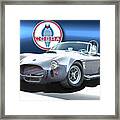 Silver Cobra Framed Print