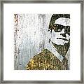 Silver Roy Orbison Framed Print